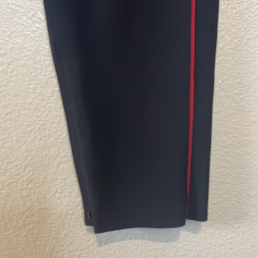 Athleta Black Pants with Red Stripe - Picture 9 of 13